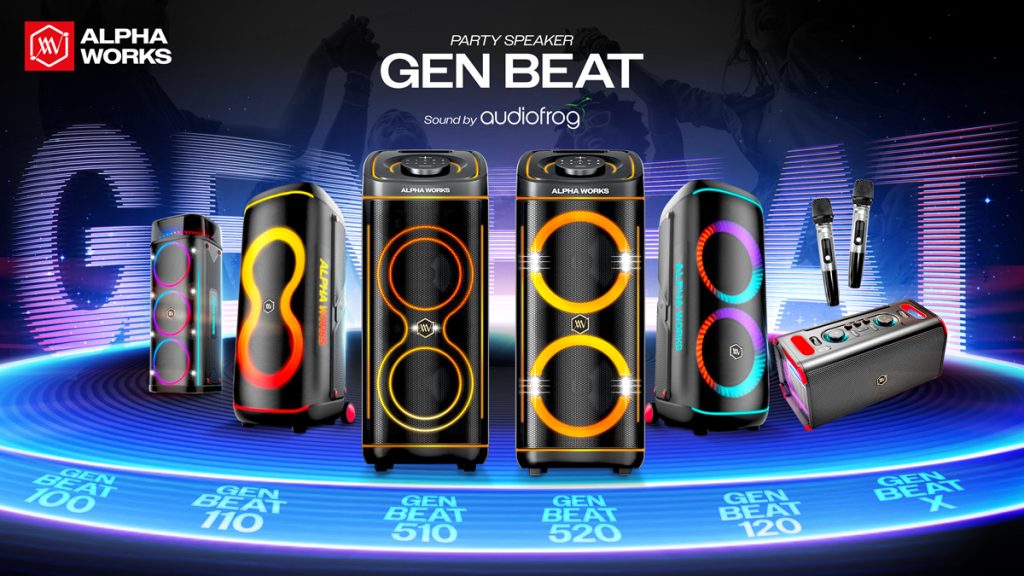 Alpha Works ra mắt dòng loa tiệc GEN BEAT, nghe nhạc và karaoke, phù hợp giải trí gia đình Việt - image 100
