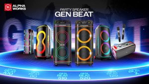 Alpha Works ra mắt dòng loa tiệc GEN BEAT tại Việt Nam, chất âm được chỉnh bởi Audiofrog