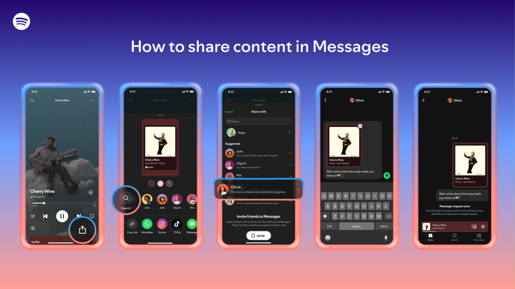 Hôm nay, Spotify đã cập nhật tính năng Messages cho phép thảo luận nhóm trực tiếp缩略图 Hôm nay, Spotify đã cập nhật tính năng Messages cho phép thảo luận nhóm trực tiếp