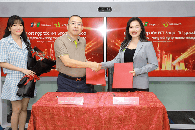 FPT Shop bắt tay TriGood mang đến giải pháp thu cũ – đổi mới minh bạch, nhanh chóng cho khách hàng