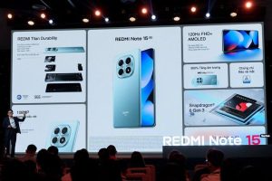 Xiaomi tái định nghĩa phân khúc smartphone tầm trung với REDMI Note 15 Series