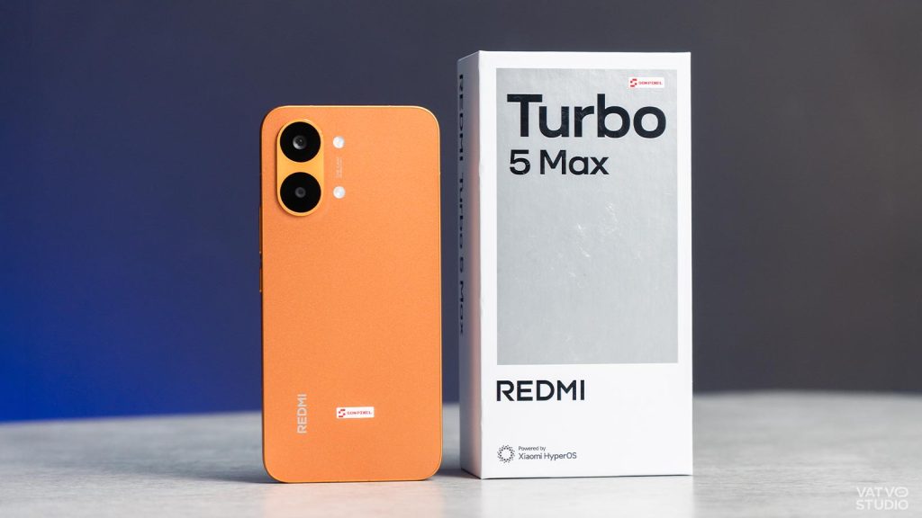 Trên tay REDMI Turbo 5 Max: Dimensity 9500s đầu tiên thế giới, màu cam như iPhone!缩略图 Trên tay REDMI Turbo 5 Max: Dimensity 9500s đầu tiên thế giới, màu cam như iPhone!
