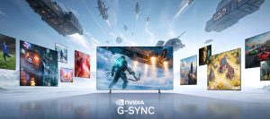 TV và Màn hình OLED Samsung 2026 đạt chứng nhận NVIDIA® G-SYNC™ Compatible, chơi game đỉnh cao - Samsung TVs and Displays OLED TVs and Odyssey NVIDIA G SYNC Compatible dl2